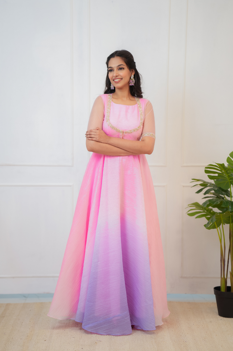 designer party wear gown for women in premium festive style