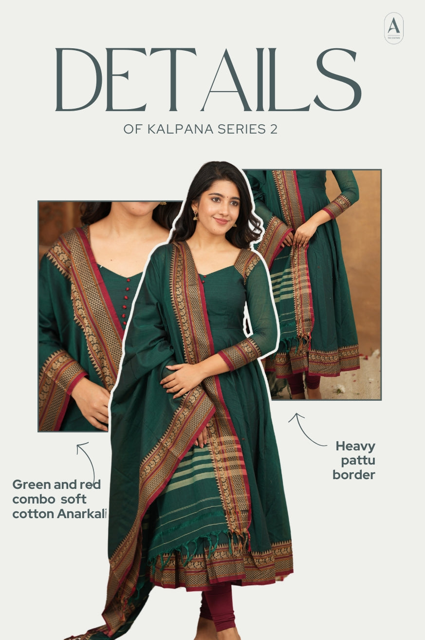 Kalpana series 2
Premium temple Anarkali