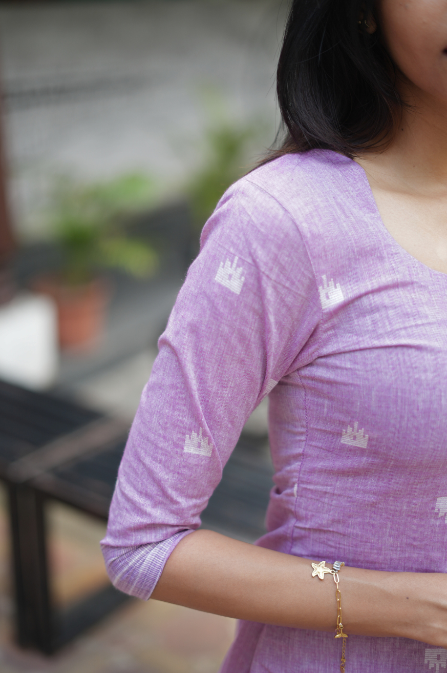 Thooriga 2 - Pure handloom cotton suit set