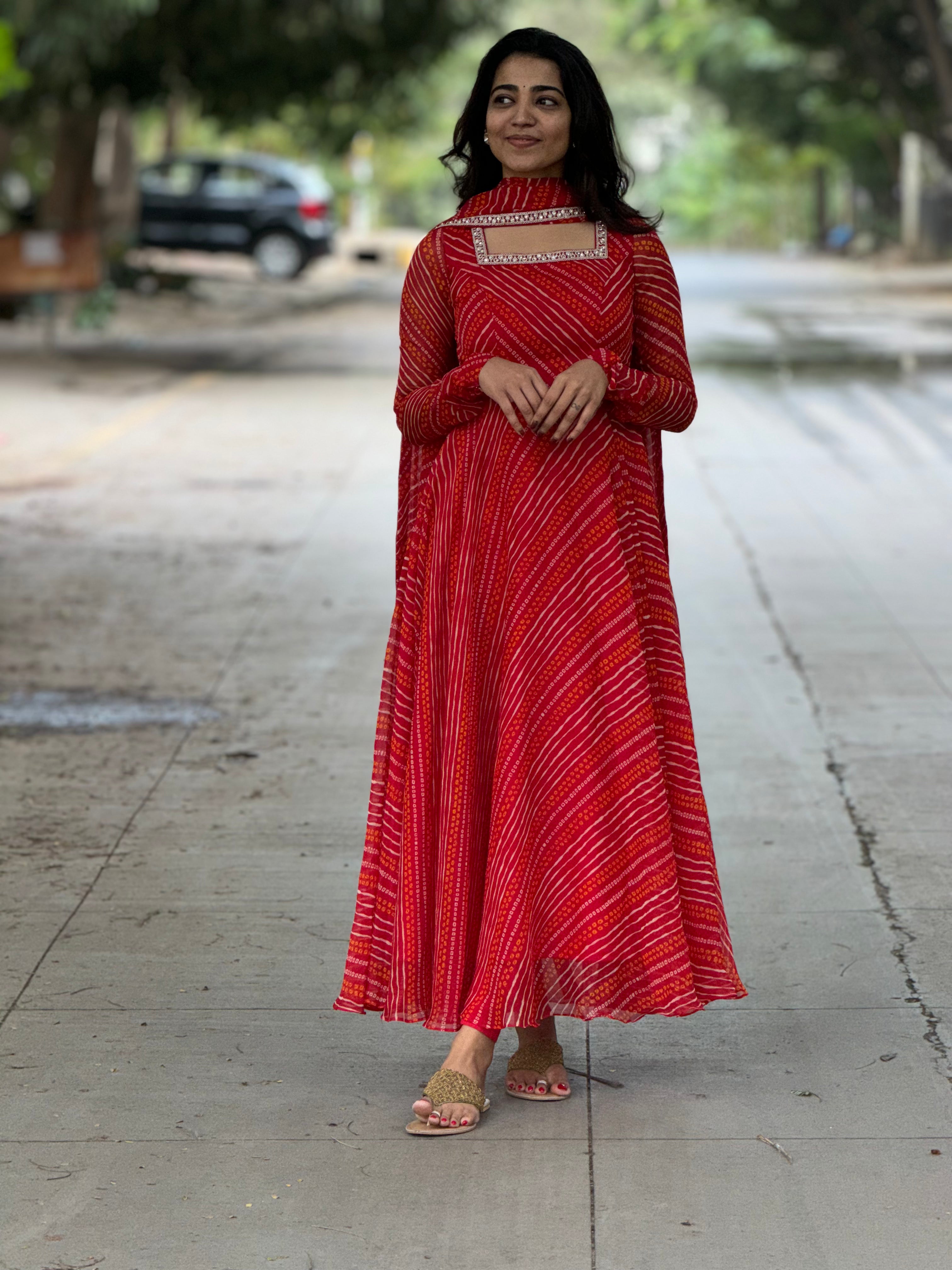 Siara - Anarkali with dupatta