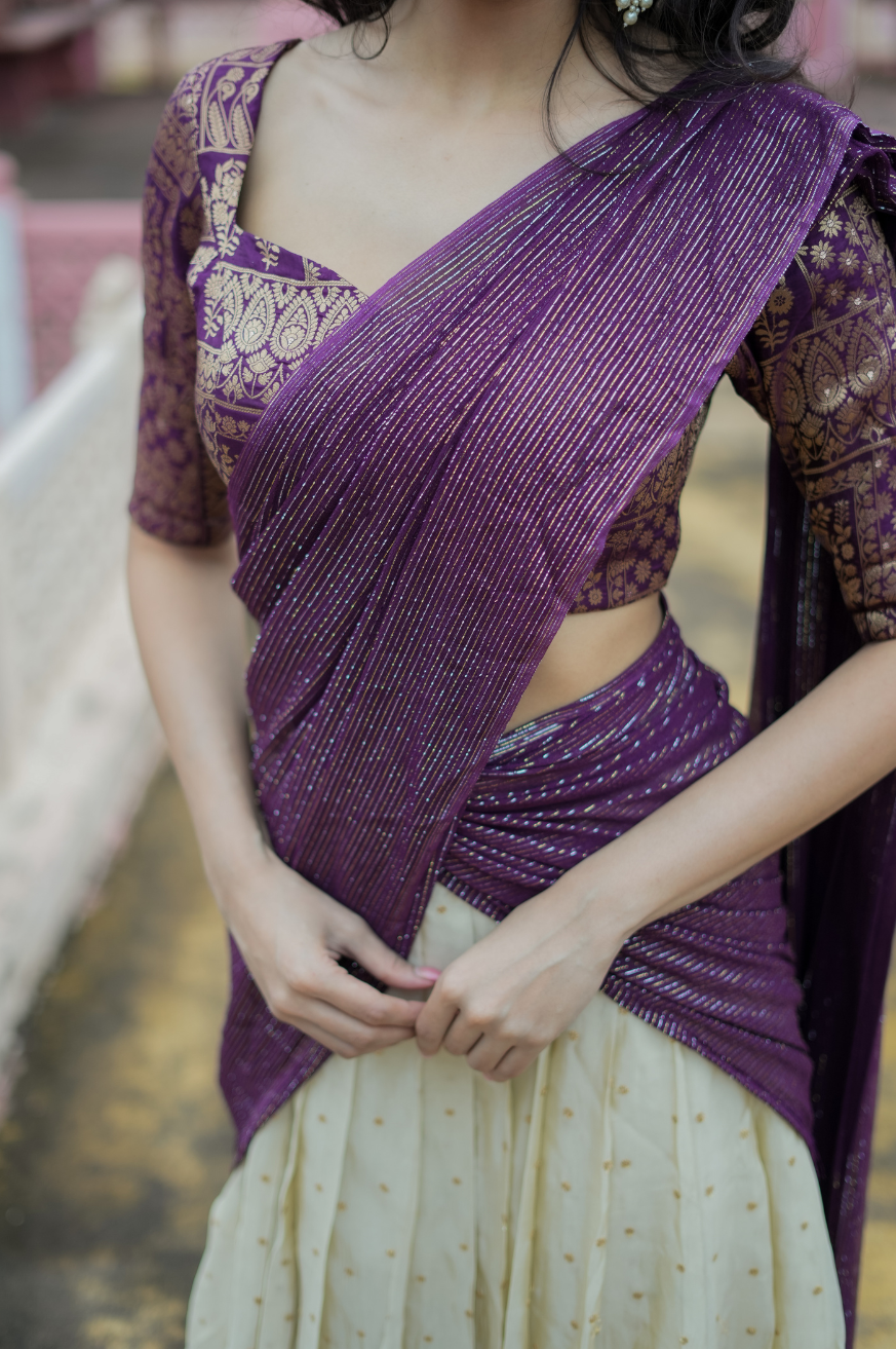 Kalyani 1 - Designer Half saree