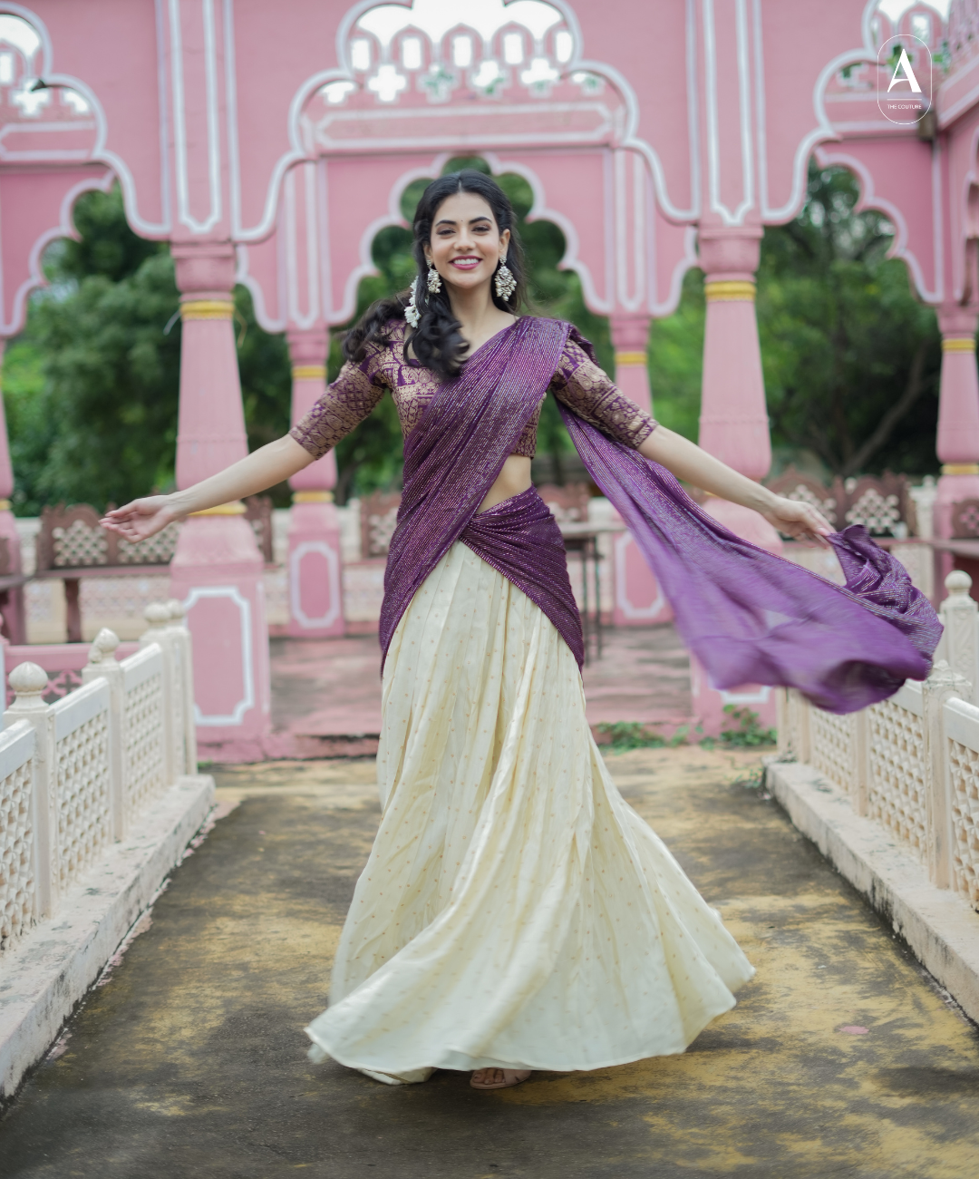 Kalyani 1 - Designer Half saree