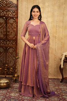 Tamana collection|Lavender Premium Lehenga Online in India for Wedding & Festive Wear | Akira