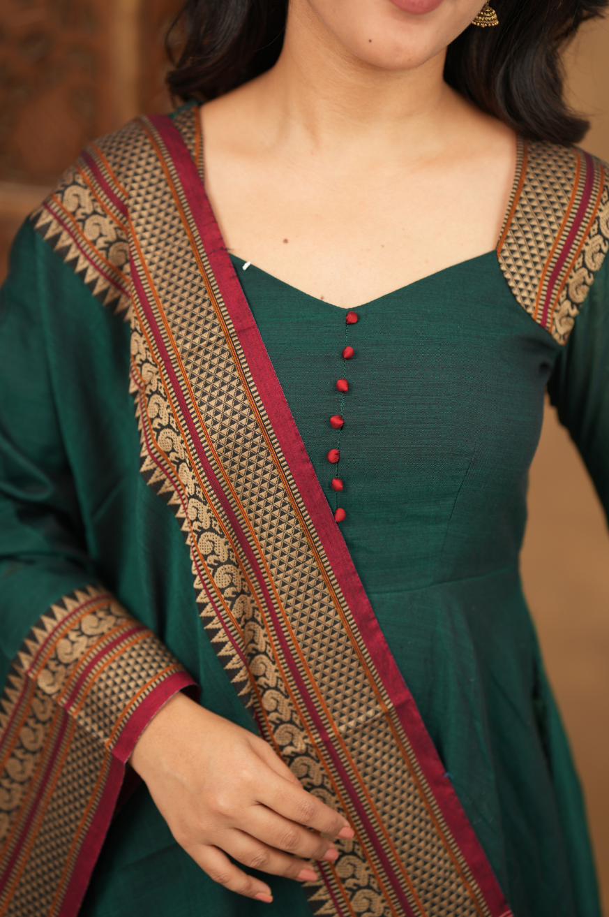 Kalpana series 2
Premium temple Anarkali