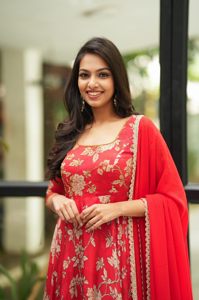 NEHA - Premium floral Designer Anarkali