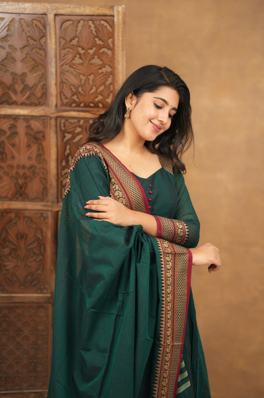 Kalpana series 2
Premium temple Anarkali