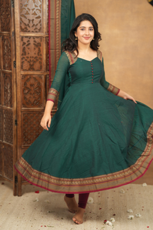 Kalpana series 2
Premium temple Anarkali