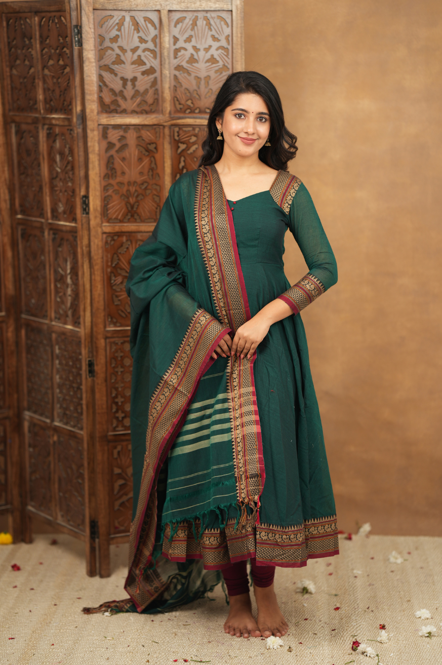 Kalpana series 2
Premium temple Anarkali