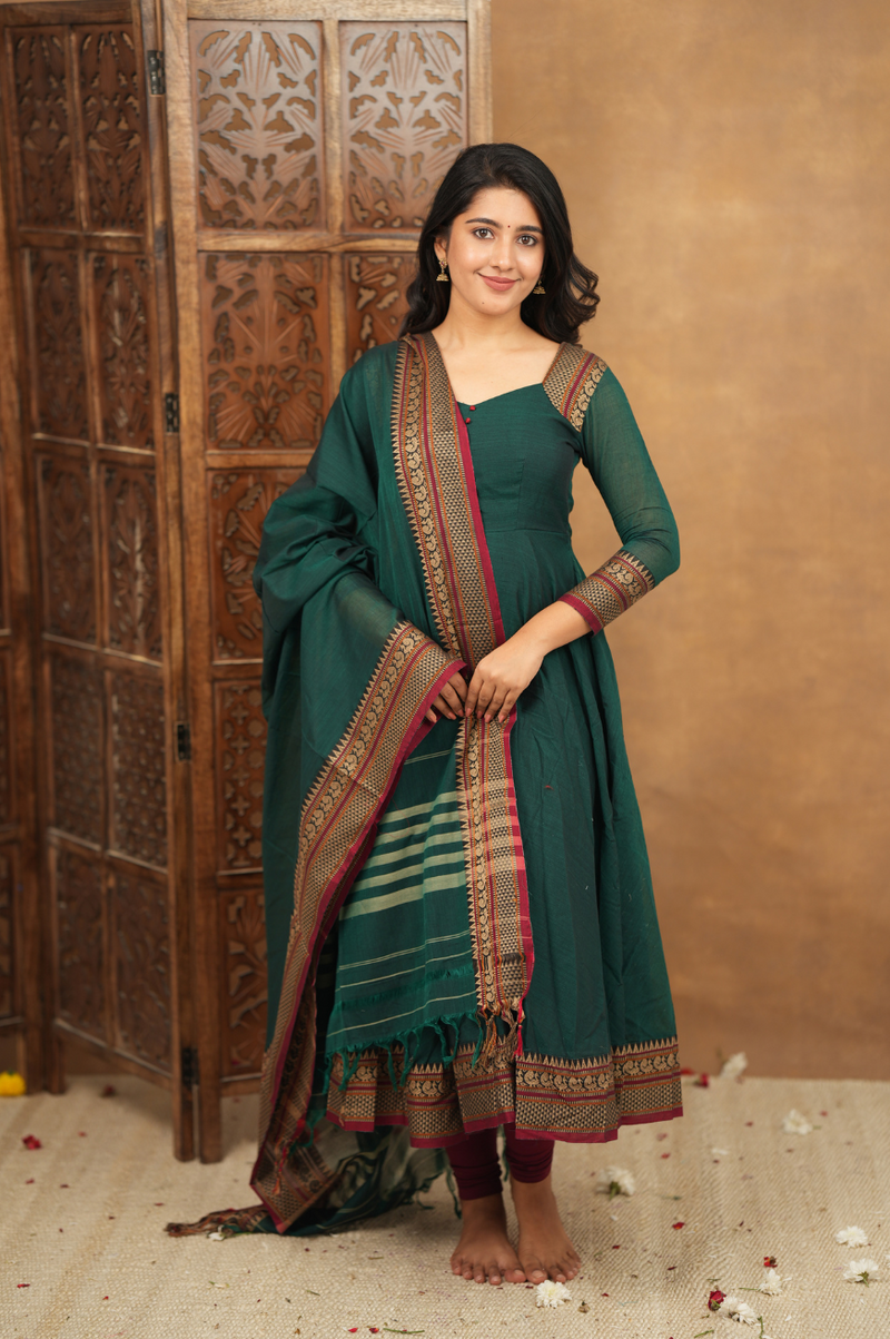 Kalpana series 2
Premium temple Anarkali