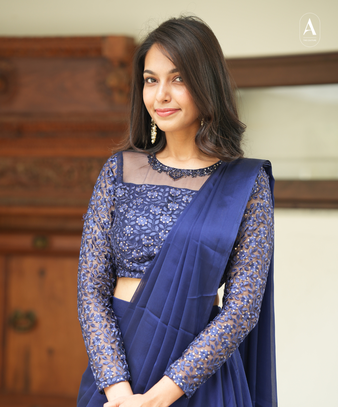 Preethi - Crop top and skirt