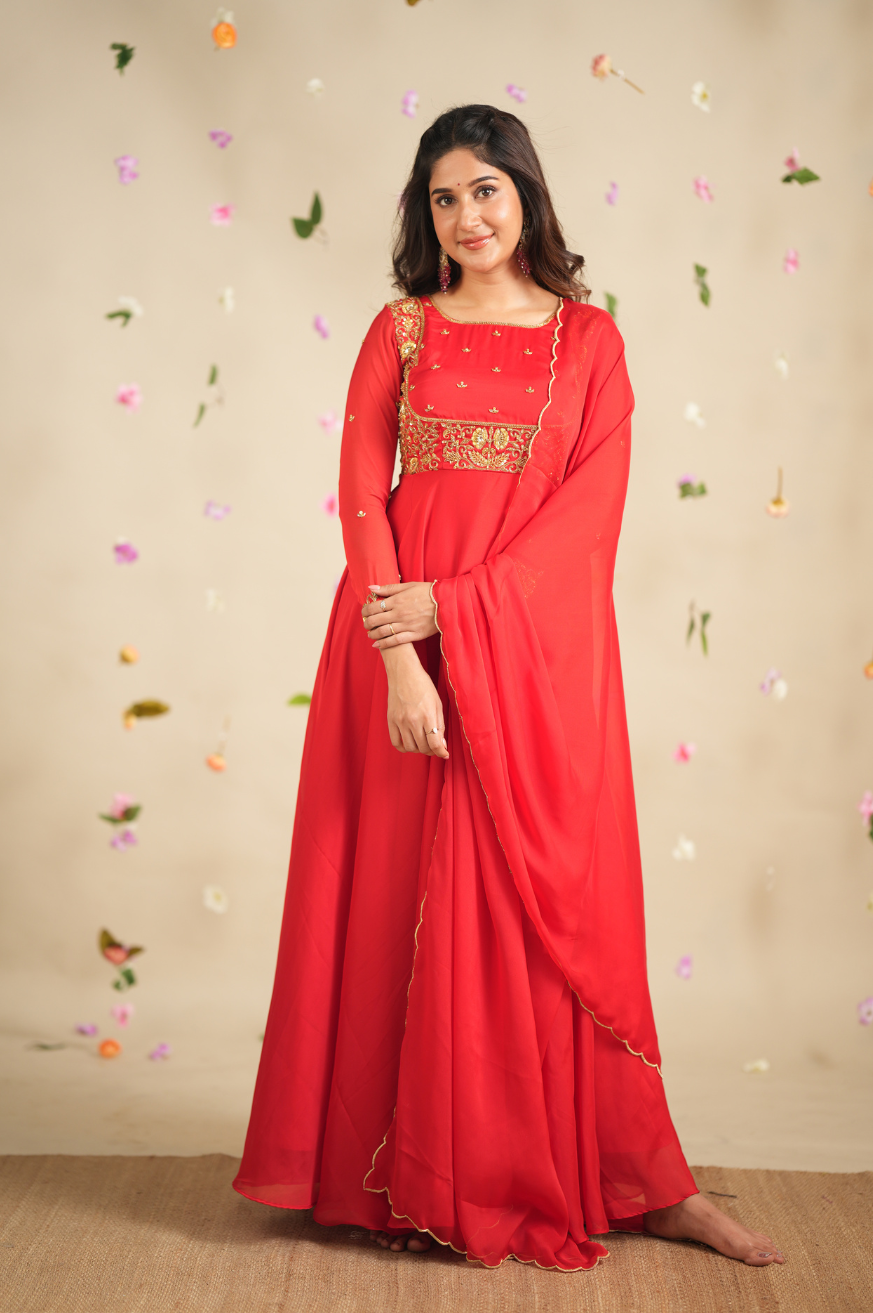 Yamini Collection
Premium Hand-worked Designer Anarkali