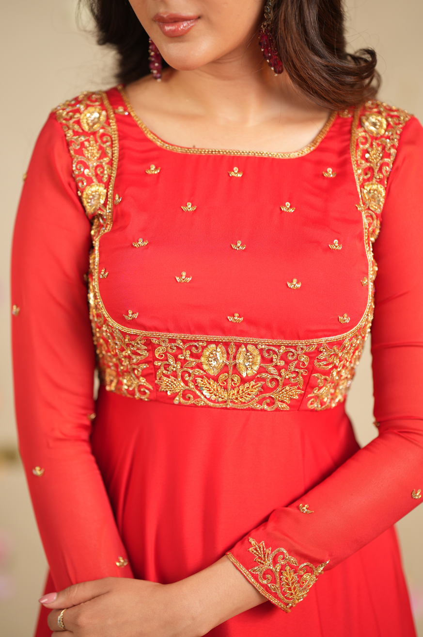 Yamini Collection
Premium Hand-worked Designer Anarkali