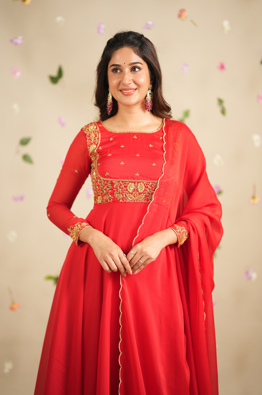 Yamini Collection
Premium Hand-worked Designer Anarkali