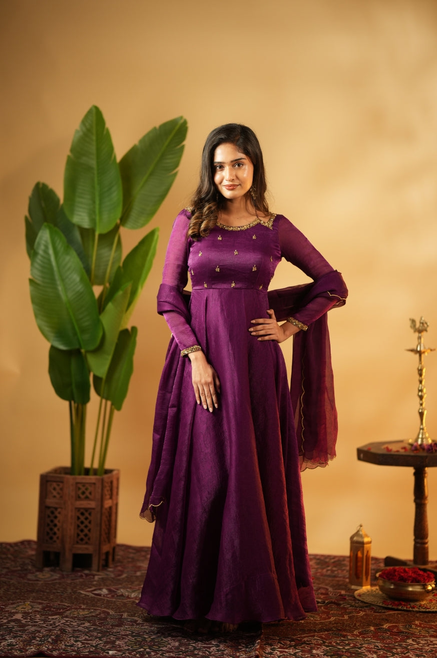 Ashvi Collection
Premium Hand-worked Designer Anarkali