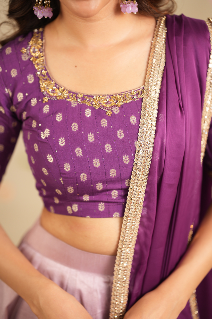 Tamara Collection
Premium Designer Lehanga/ Half Saree