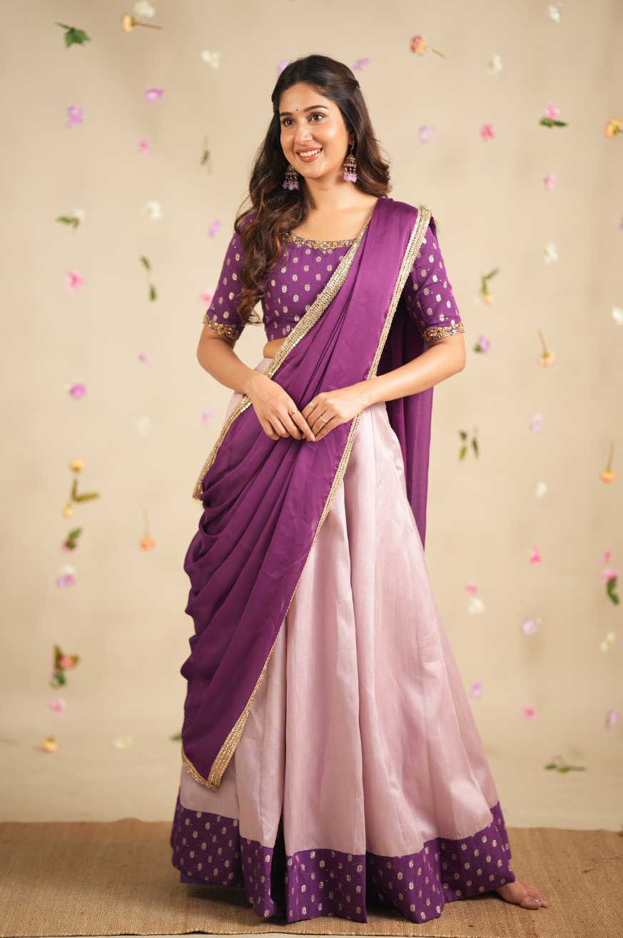 Tamara Collection
Premium Designer Lehanga/ Half Saree
