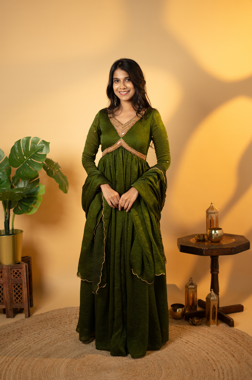 Swapna - Designer alya cut Anarkali Swapna - Designer alya cut Anarkali