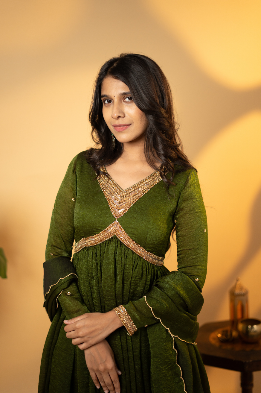 Swapna - Designer alya cut Anarkali Swapna - Designer alya cut Anarkali