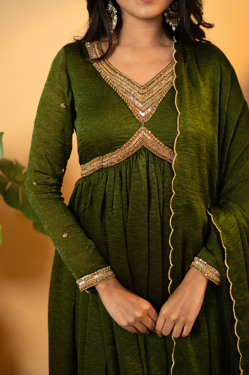 Swapna - Designer alya cut Anarkali Swapna - Designer alya cut Anarkali