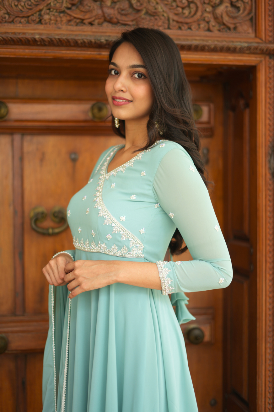 Kushi collection Premium Festive Designer Anarkali