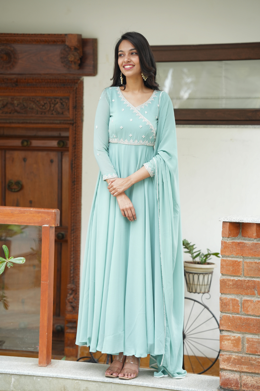 Kushi collection Premium Festive Designer Anarkali