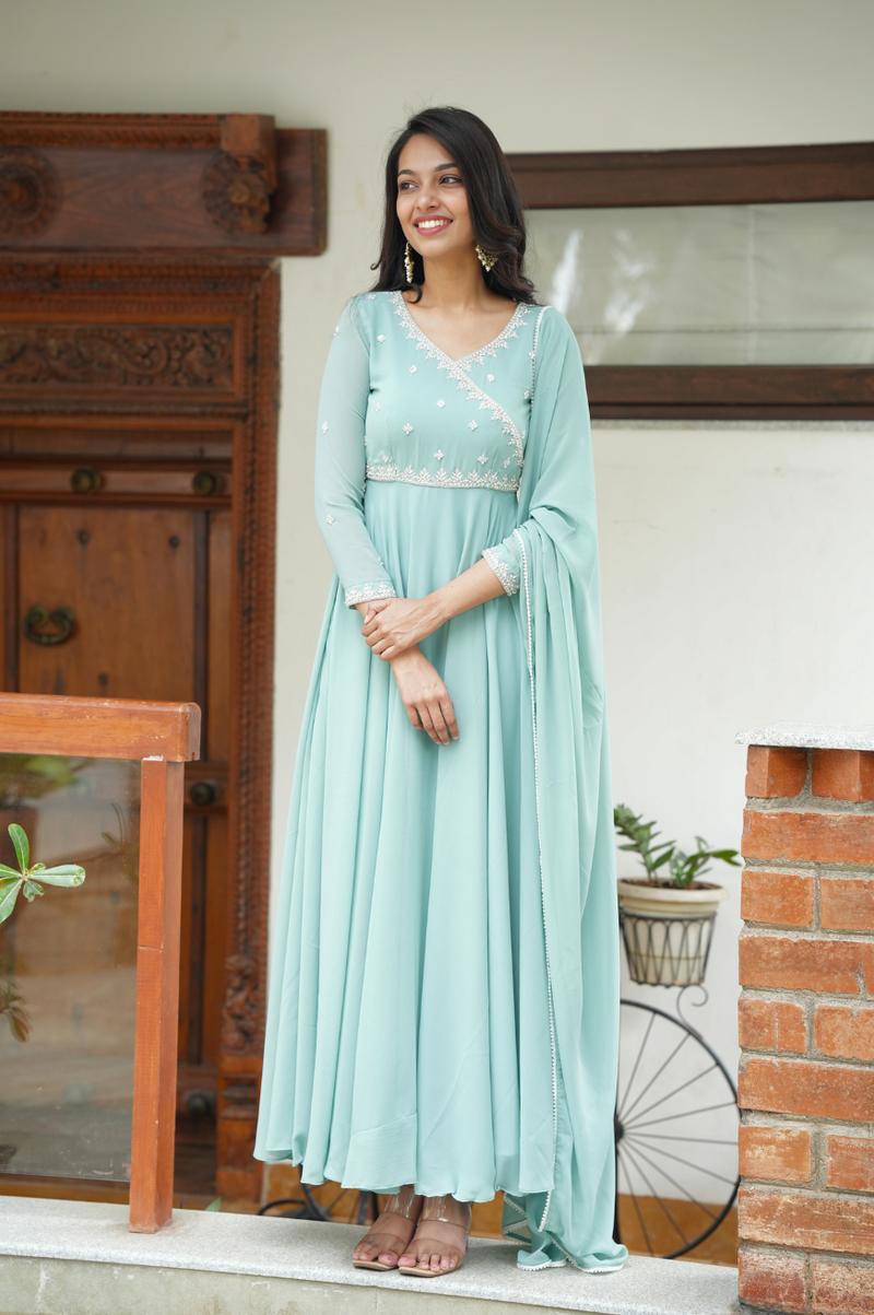 Kushi collection Premium Festive Designer Anarkali