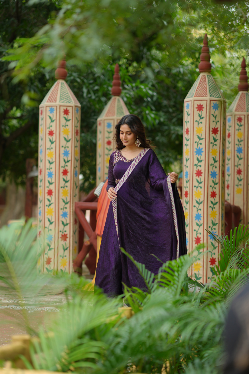 Pragathi Collection
Premium Festive Designer Anarkali