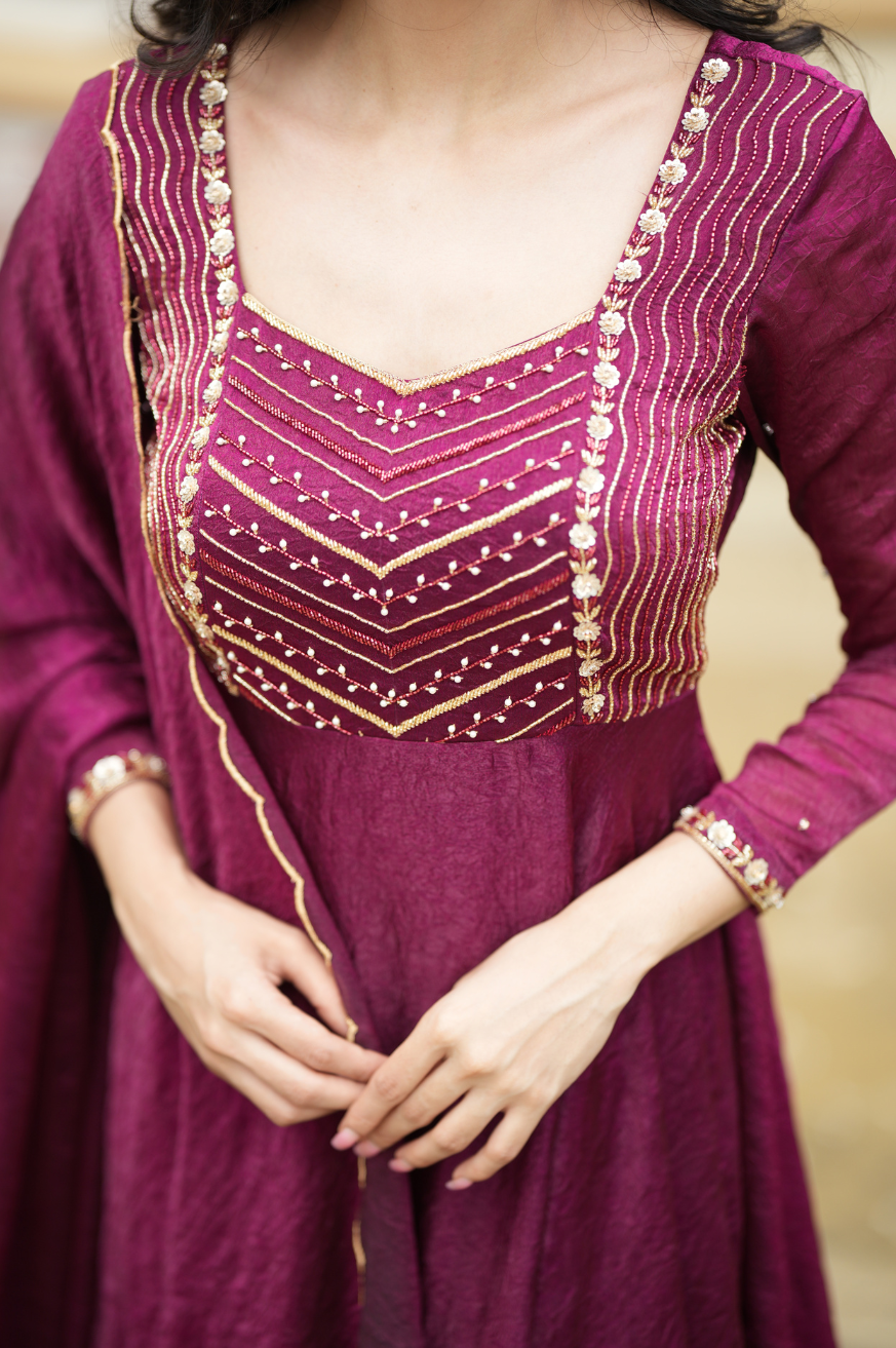 Agalya Collection
Premium Festive Designer Anarkali