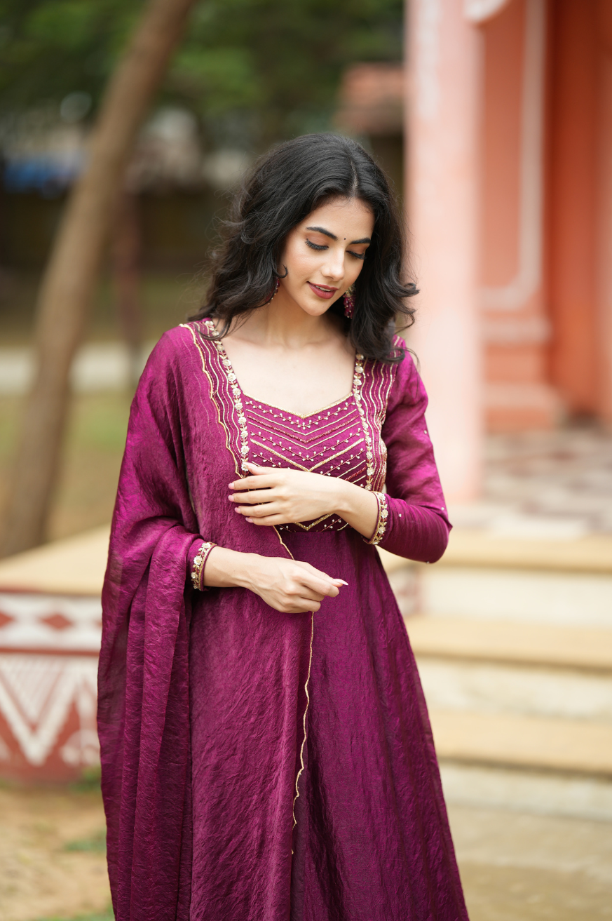 Agalya Collection
Premium Festive Designer Anarkali