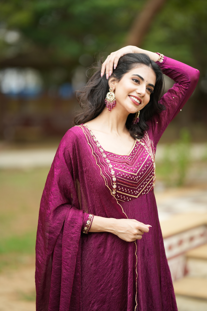 Agalya Collection
Premium Festive Designer Anarkali