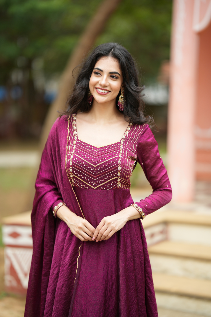 Agalya Collection
Premium Festive Designer Anarkali