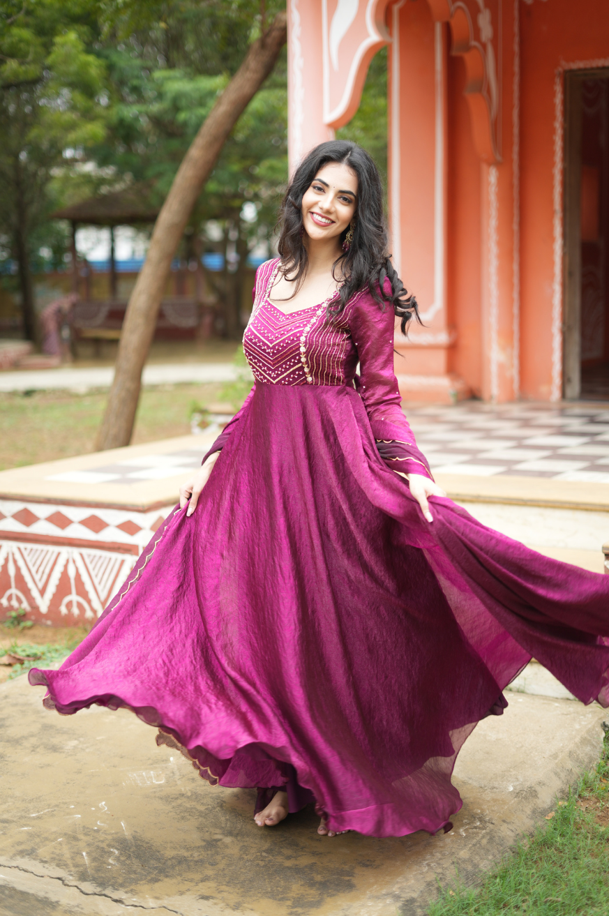 Agalya Collection
Premium Festive Designer Anarkali