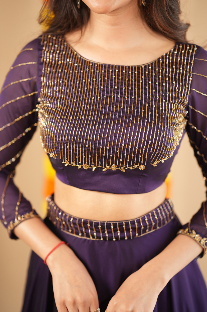 Kiara collection Hand-worked Designer Premium Lehanga