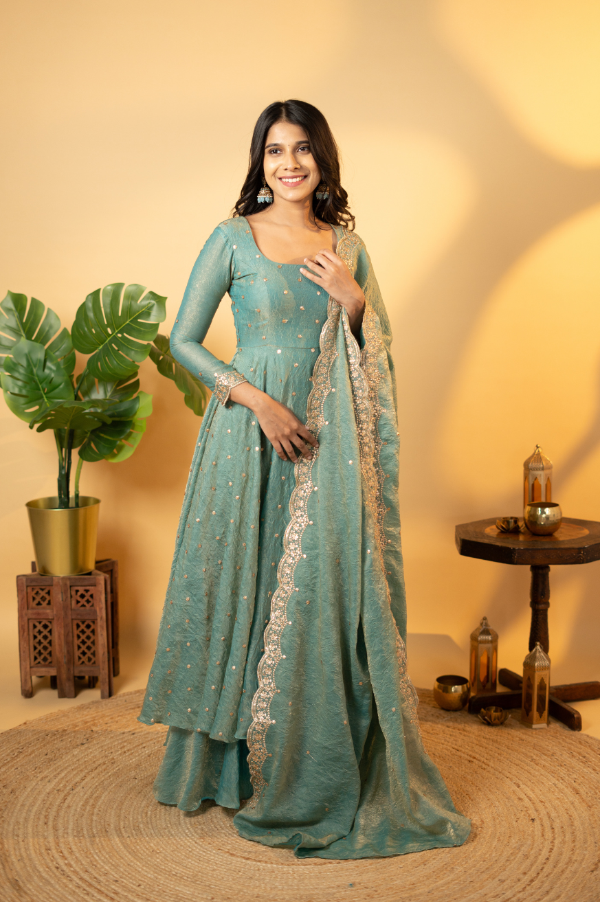 Simran pastel blue
