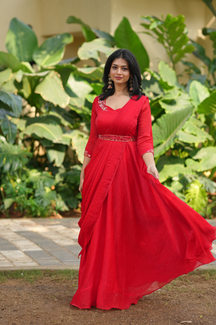 Rabiya Collection
Premium Designer Drape Dress