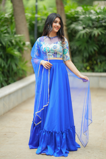 Nithiya collection Premium Hand-worked Lehanga