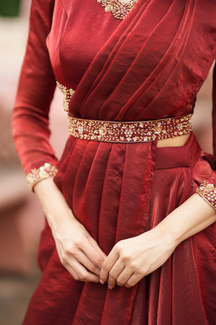 Pragathi Series 2
Premium Festive Designer Drape Dress