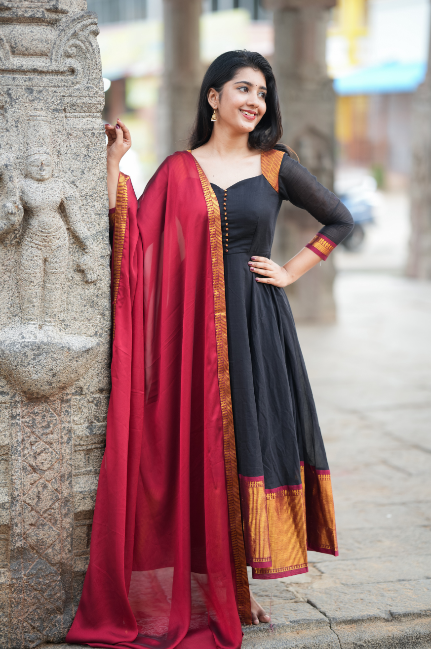 Kalpana collection
Premium Festive Anarkali