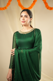 Srija Series 3 collection (Festive Launch) Premium Hand-worked Designer Anarkali