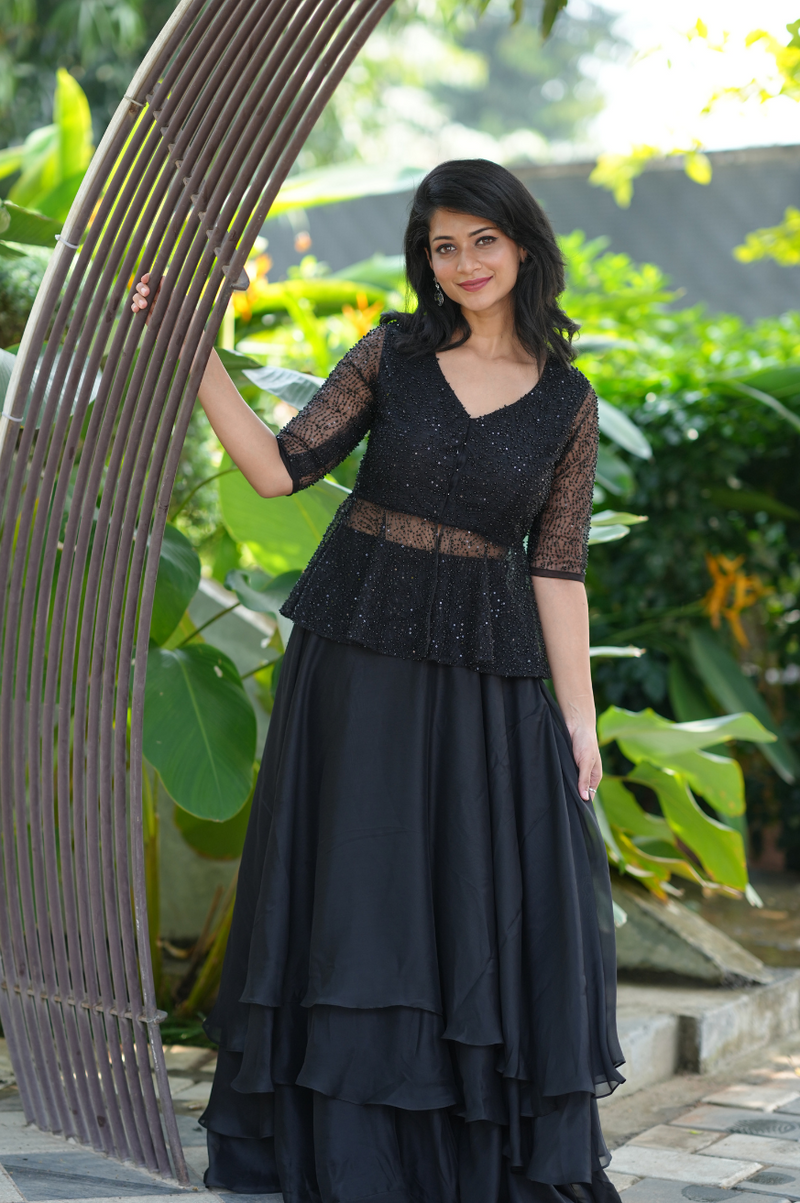 Saranya collection
Premium Designer Skirt Top