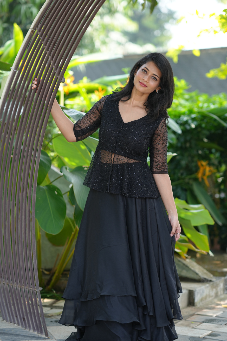 Saranya collection
Premium Designer Skirt Top