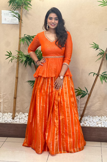 Ashmitha Collection
Premium Designer Indo-western outfit