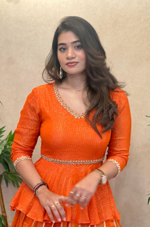 Ashmitha Collection
Premium Designer Indo-western outfit