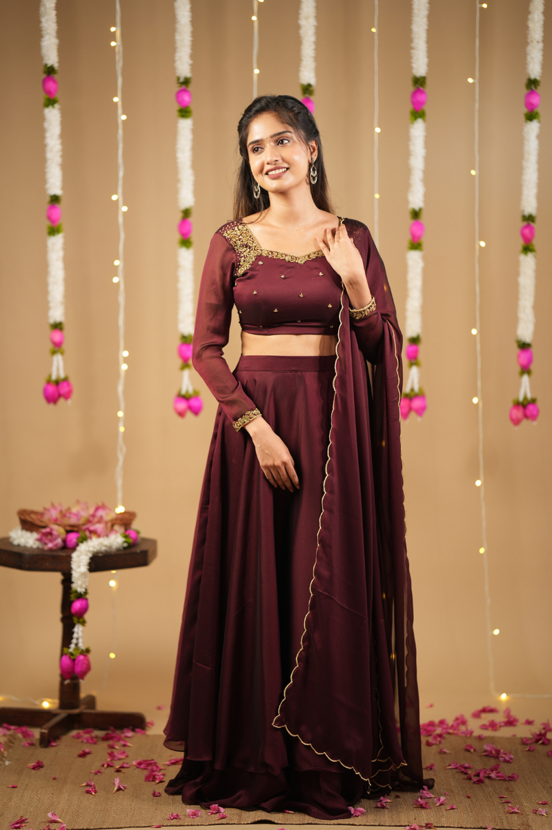 Lithika Collection
Premium Designer Hand worked Lehanga