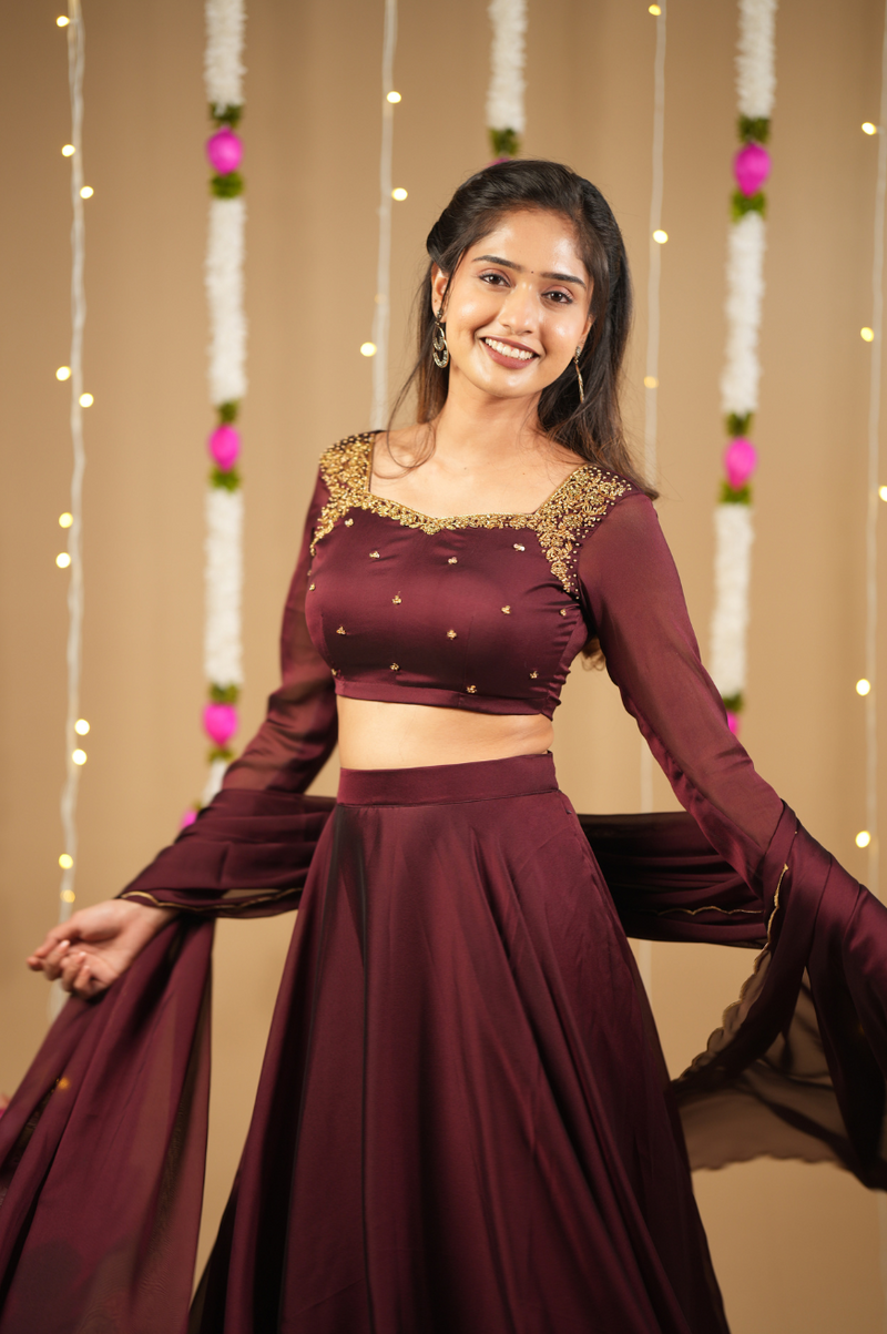 Lithika Collection
Premium Designer Hand worked Lehanga