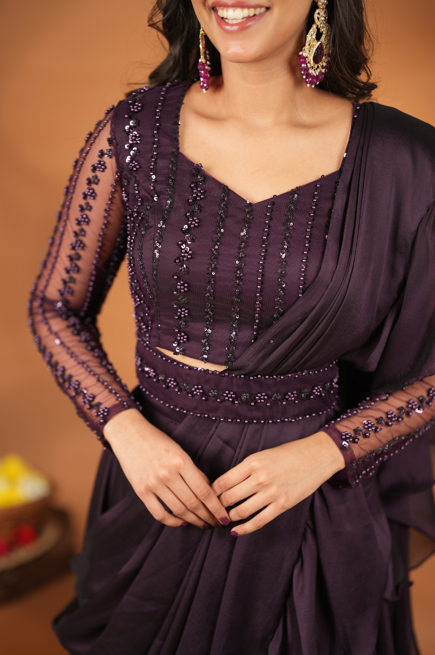 Ambika Collection
Premium Designer Ruffle Lehanga