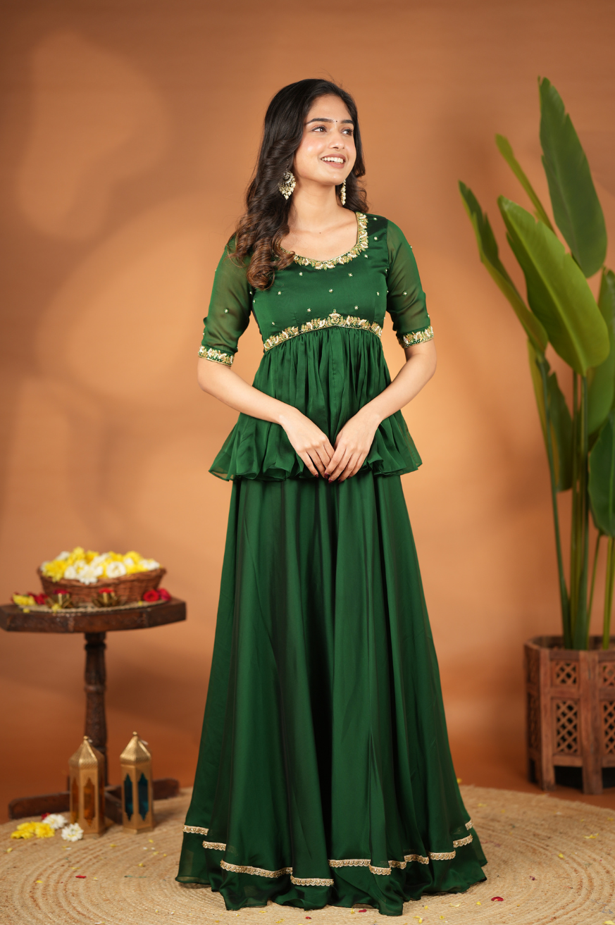 Poorni Premium Designer Lehenga for Weddings & Festive Celebrations