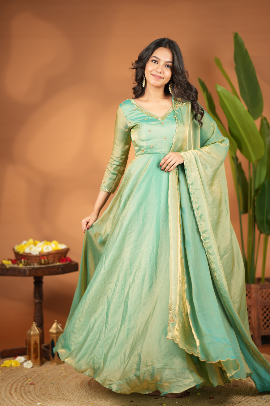 Swarupa collection premium designer Anarkali