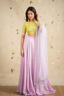 Meha Collection
Premium Designer Contrast Lehanga