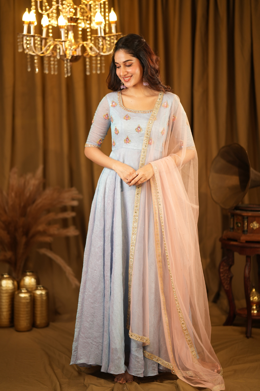Arpana 2 collection
Premium Hand-worked Designer Anarkali